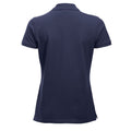 Bleu marine foncé - Back - Clique - Polo MARION - Femme