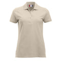 Kaki clair - Front - Clique - Polo CLASSIC MARION - Femme