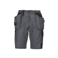 Gris - Front - Projob - Short cargo - Homme