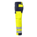 Jaune - Bleu marine - Lifestyle - Projob - Pantalon cargo - Homme