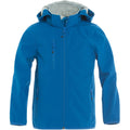 Bleu roi - Front - Clique - Veste softshell BASIC - Enfant