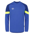 Bleu - Bleu marine - Jaune fluo - Front - Umbro - Maillot de gardien de but - Homme