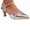 Argenté - Front - Where´s That From - Sandales MEMPHIS - Femme