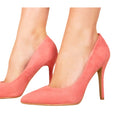 Rose blush - Front - Where's That From - Escarpins LEAH - Femme