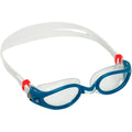 Bleu pétrole - Transparent - Side - Aquasphere - Lunettes de natation KAIMAN EXO