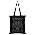 Noir - blanc - Front - Grindstore - Tote bag SKULL N BONES