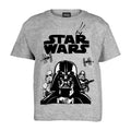 Gris chiné - Side - Star Wars - T-shirt - Fille