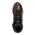 Marron - Pack Shot - Regatta Great Outdoors Bainsford - Chaussures de randonnée en cuir imperméables - Homme