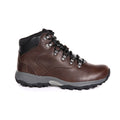 Marron - Front - Regatta Great Outdoors Bainsford - Chaussures de randonnée en cuir imperméables - Homme