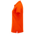 Orange fluo - Lifestyle - Clique - Polo MANHATTAN - Femme